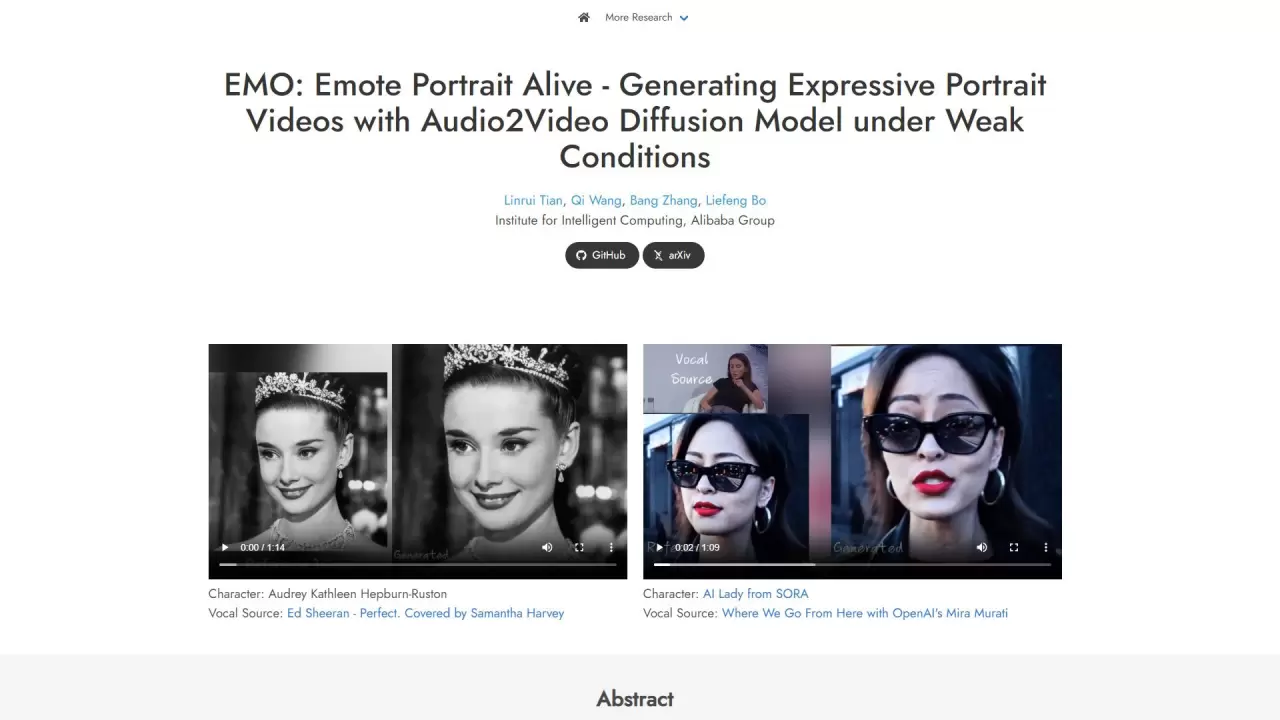 Emote Portrait Alive